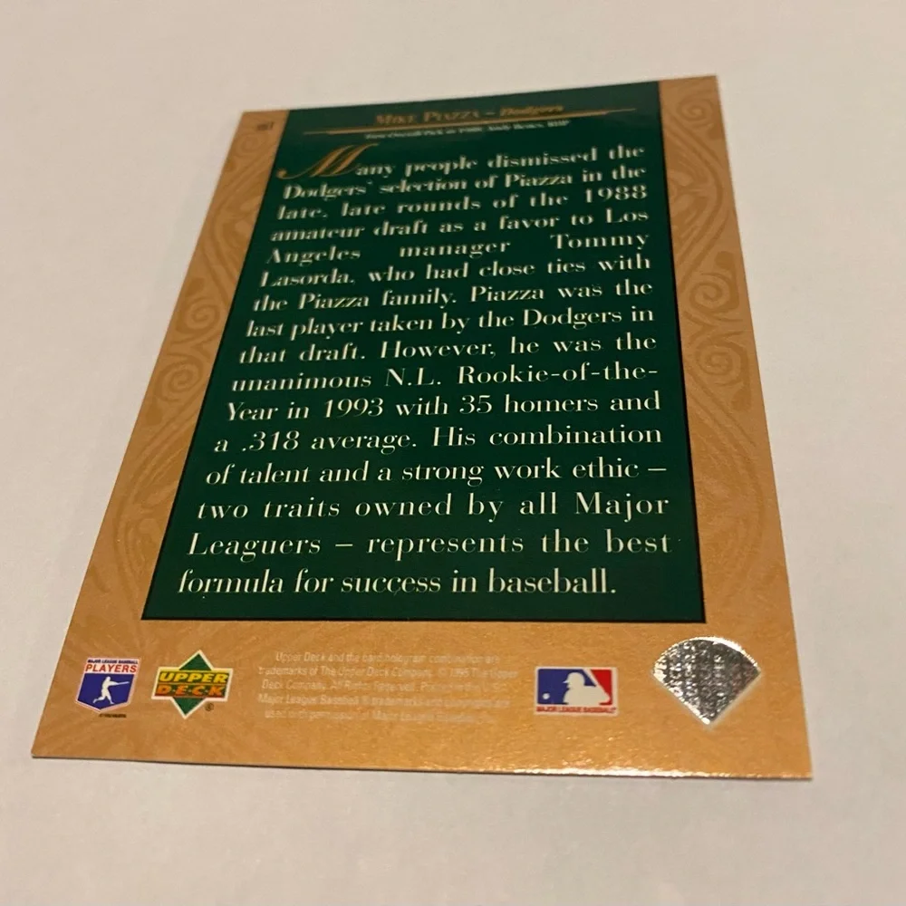 Mike Piazza 1995 Upper Deck Steal of a Deal 